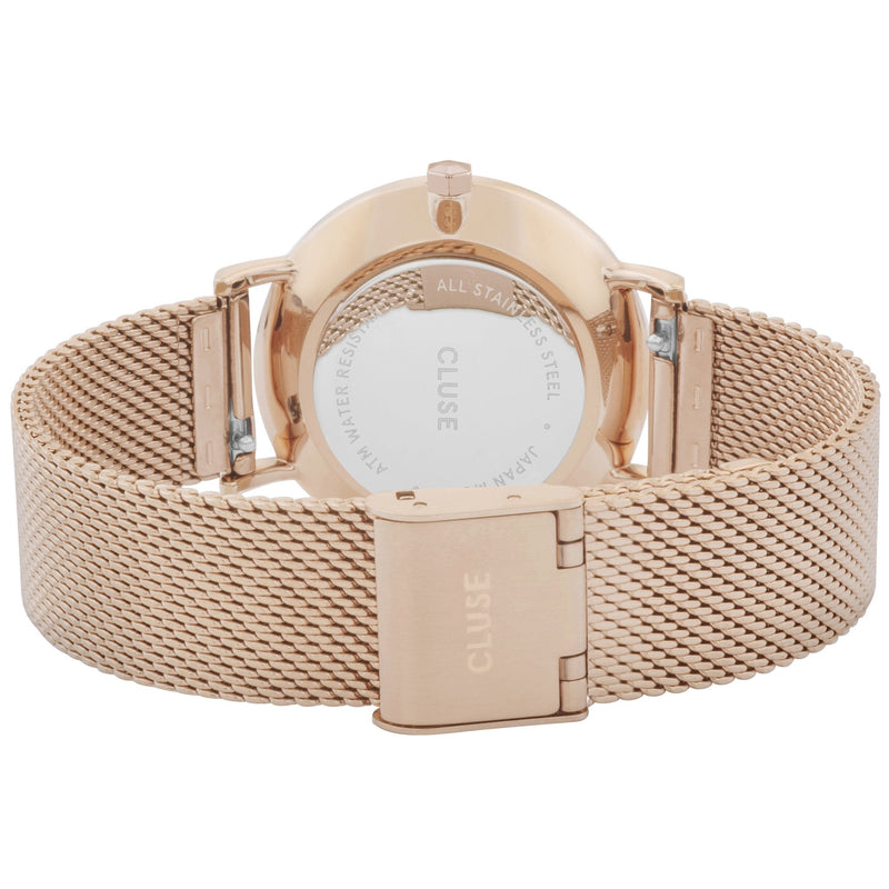 Analogue Watch - Cluse Rose Gold Minuit Watch CW0101203003