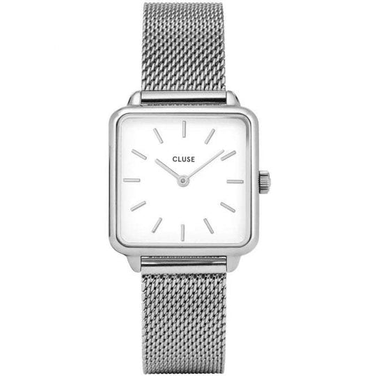 Cluse White La Tétragone Watch CW0101207003