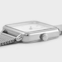 Analogue Watch - Cluse White La Tétragone Watch CW0101207003