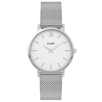Analogue Watch - Cluse White Minuit Watch CW0101203002
