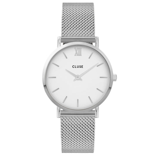 Cluse White Minuit Watch CW0101203002