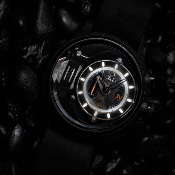 Analogue Watch - Electricianz Black Blackout Original Watch ZZ-A1C/03