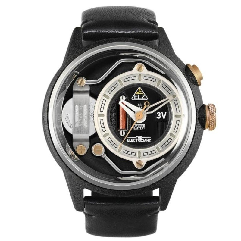 Analogue Watch - Electricianz Black Dresscode Watch ZZ-A1C/01