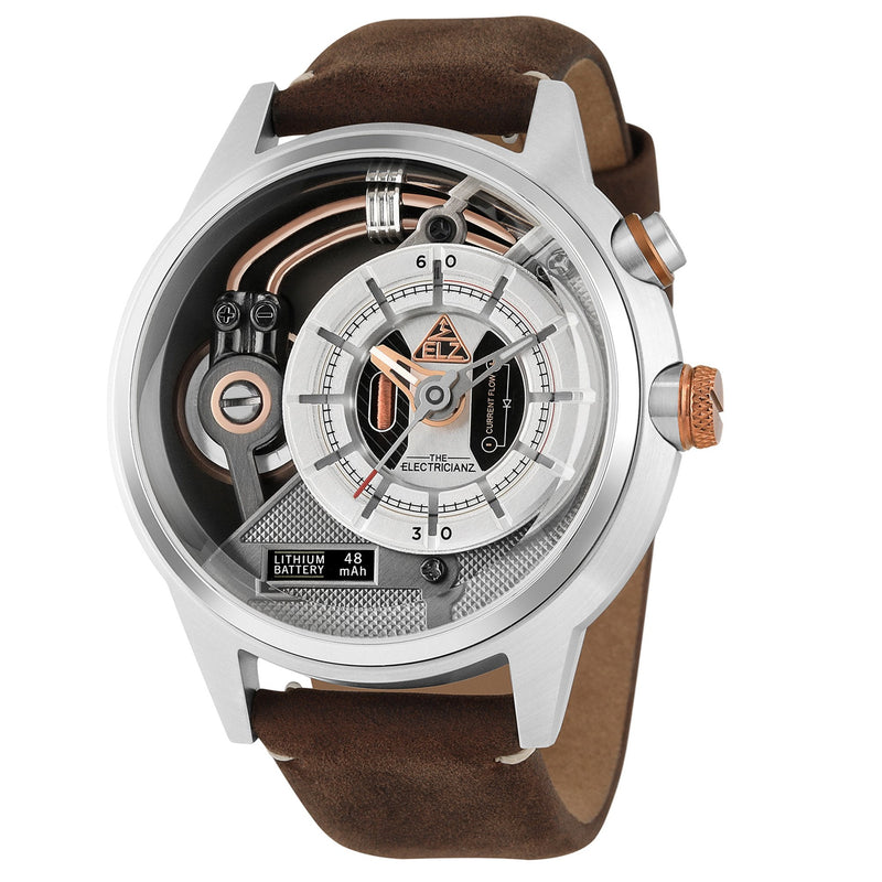 Analogue Watch - Electricianz Brown Steel Z Watch ZZ-A3C/01