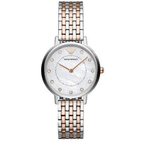 Analogue Watch - Emporio Armani AR11094 Ladies Rose Gold Watch