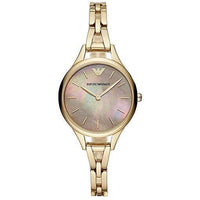 Analogue Watch - Emporio Armani AR11140 Ladies Aurora Gold Watch