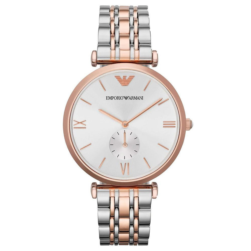 Analogue Watch - Emporio Armani AR1677 Ladies Rose Gold Watch