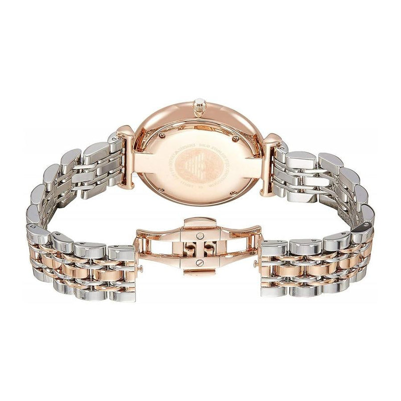 Analogue Watch - Emporio Armani AR1677 Ladies Rose Gold Watch