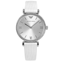 Analogue Watch - Emporio Armani AR1680 Ladies White Watch