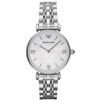 Analogue Watch - Emporio Armani AR1682 Ladies Silver Watch
