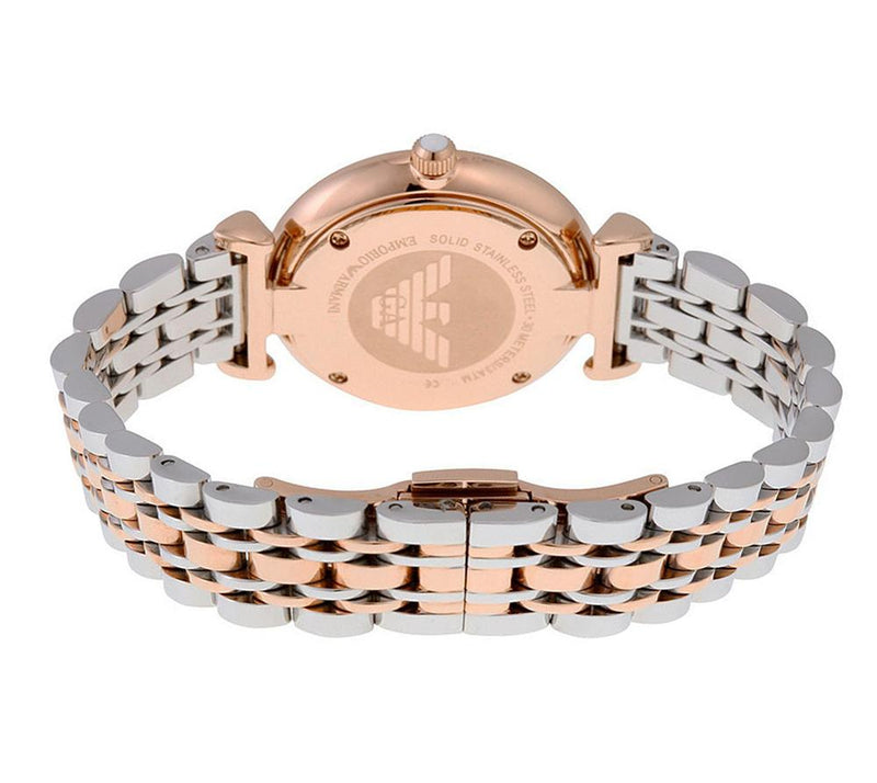 Analogue Watch - Emporio Armani AR1683 Ladies Rose Gold Watch