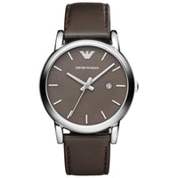 Analogue Watch - Emporio Armani AR1729 Men's Classic Brown Watch