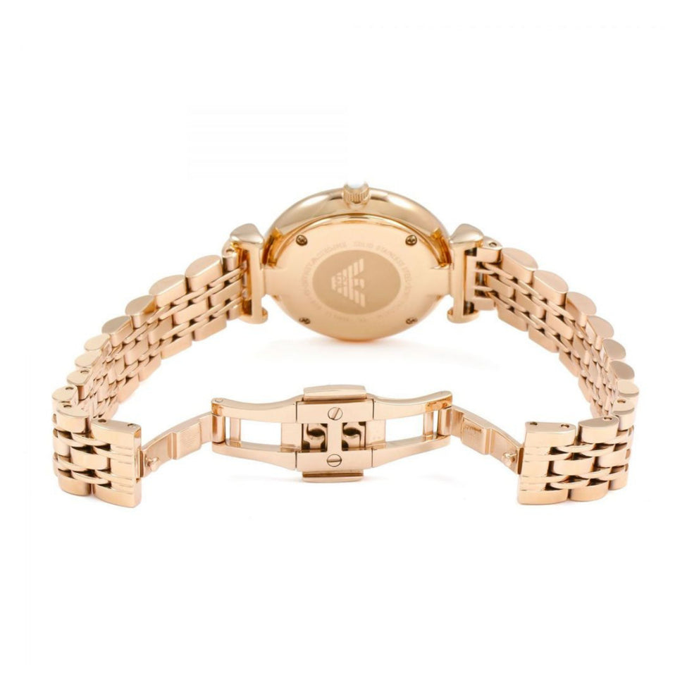 Emporio Armani AR1909 Ladies Rose Gold Watch from WatchPilot