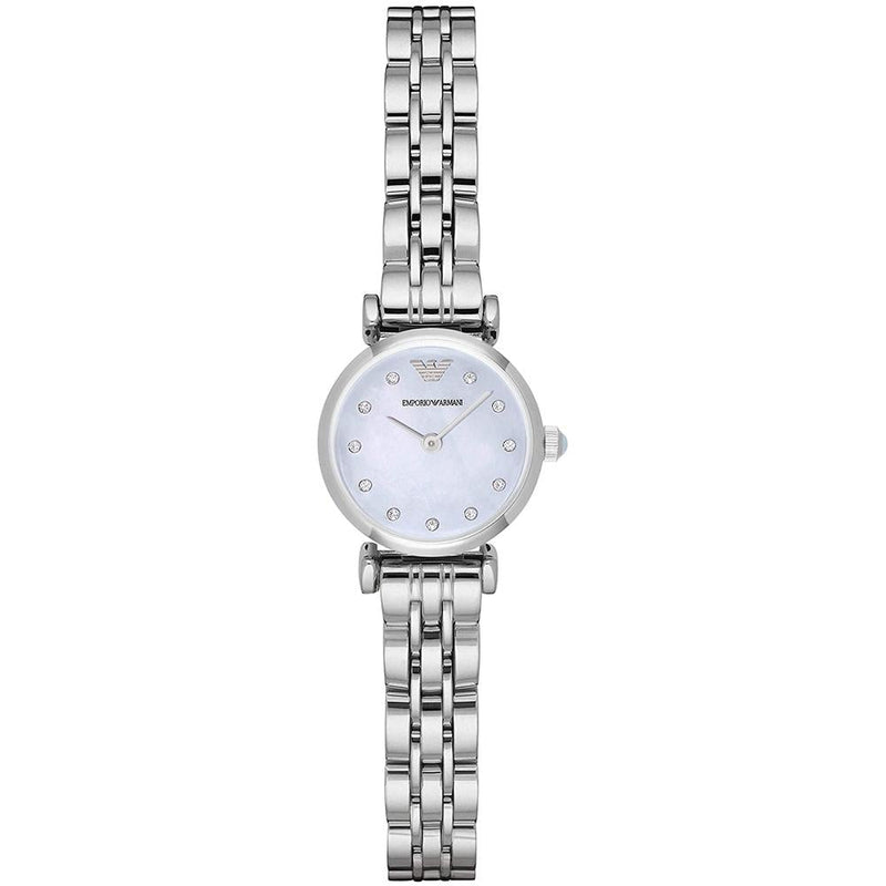 Analogue Watch - Emporio Armani AR1961 Ladies Mother Of Pearl Watch