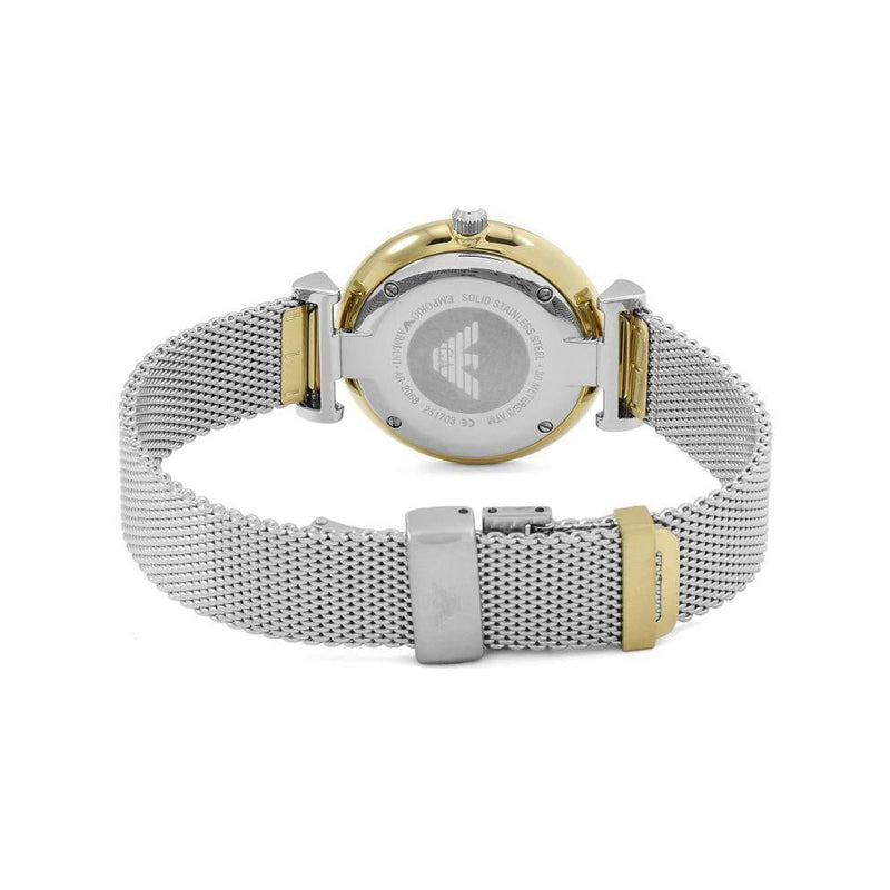 Analogue Watch - Emporio Armani AR2068 Ladies Mother Of Pearl Watch