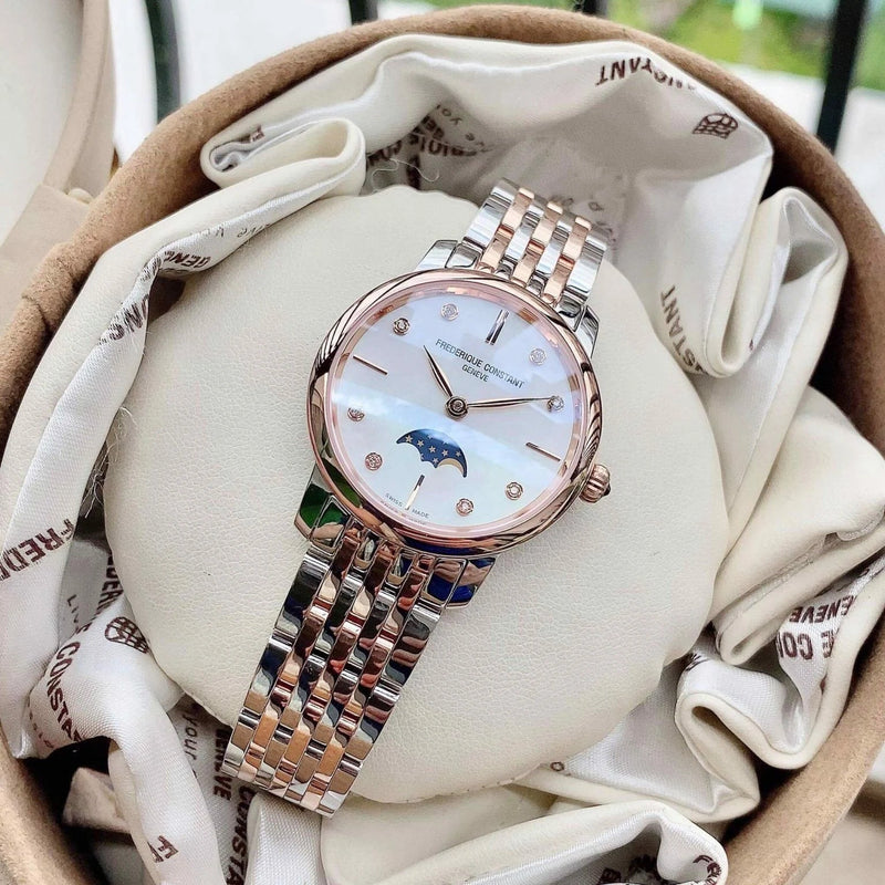 Ladies moonphase watch hot sale