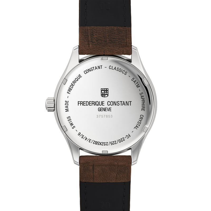 Analogue Watch - Frederique Constant Men's Classic Brown Watch FC-220SS5B6
