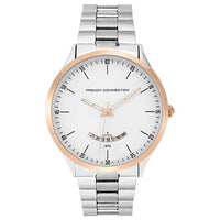 Analogue Watch - French Connection FC143SRGM Men's Original Silver Watch