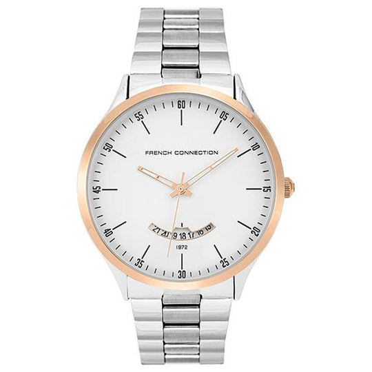 French Connection FC143SRGM Men's Original Silver Watch