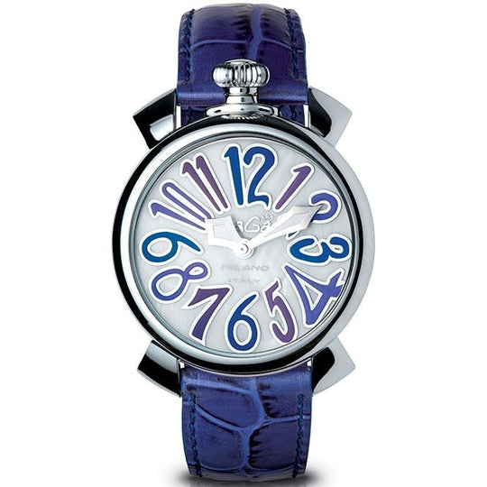 Gaga Milano Ladies Blue Manuale Steel Watch 5020.03