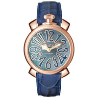 Analogue Watch - Gaga Milano Ladies Blue Manuale Watch 5021.7