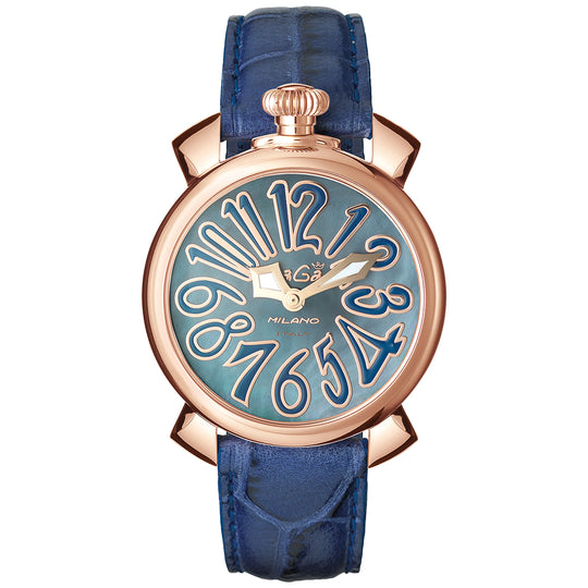 Gaga Milano Ladies Blue Manuale Watch 5021.7