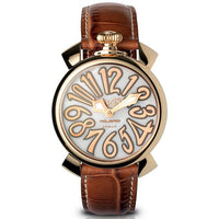 Analogue Watch - Gaga Milano Ladies Brown Manuale Watch 5021.2