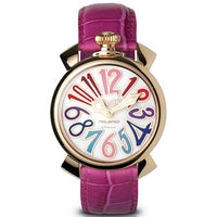 Analogue Watch - Gaga Milano Ladies Purple Manuale Watch 5021.1