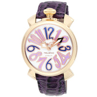 Analogue Watch - Gaga Milano Ladies Violet Manuale Watch 5021.4