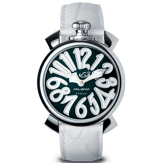 Gaga Milano Ladies White Manuale Watch 5020.04