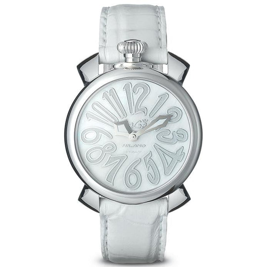 Gaga Milano Ladies White Manuale Watch 5020.08