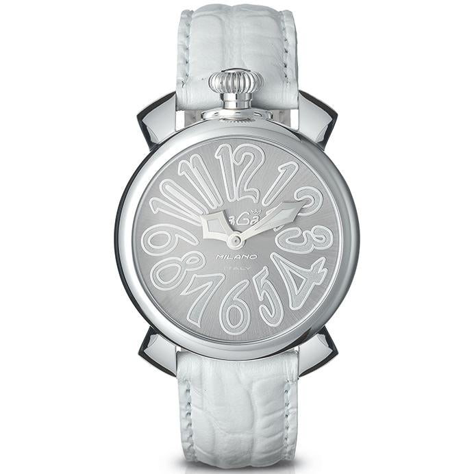 Analogue Watch - Gaga Milano Ladies White Manuale Watch 5020.09