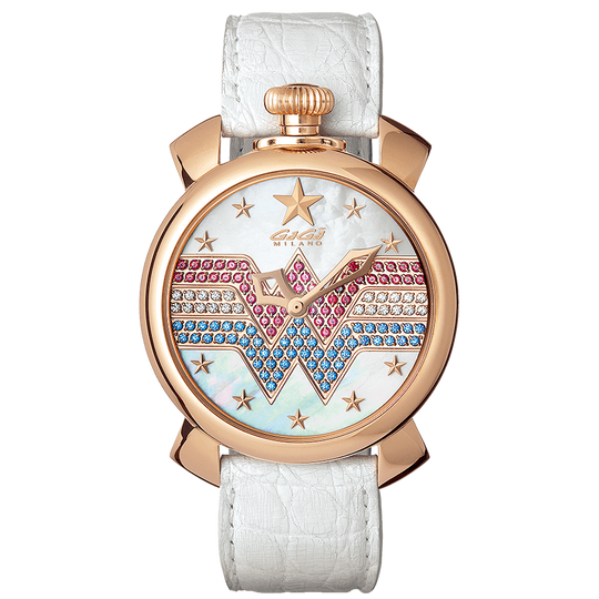 Gaga Milano Ladies White Manuale Wonder Watch 5021.W.W