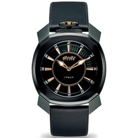 Analogue Watch - Gaga Milano Men's Black Frame One Watch 7052ICM0105