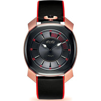 Analogue Watch - Gaga Milano Men's Black Frame One Watch 7054ICM0107