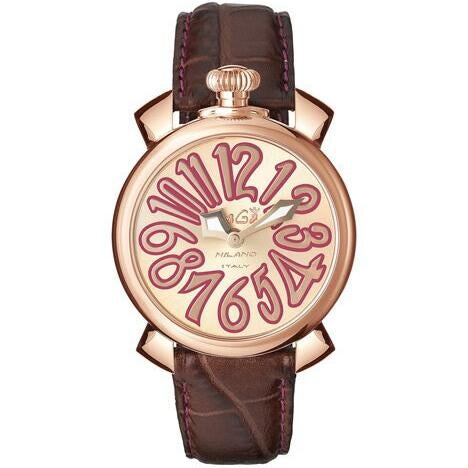 Gaga MilanoLadies Manuale Brown Watch 5021.8