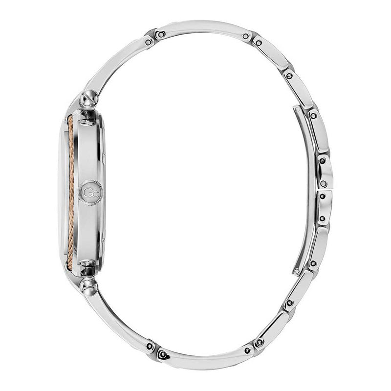 Analogue Watch - GC CableBijou Ladies Silver Watch Y56003L1MF