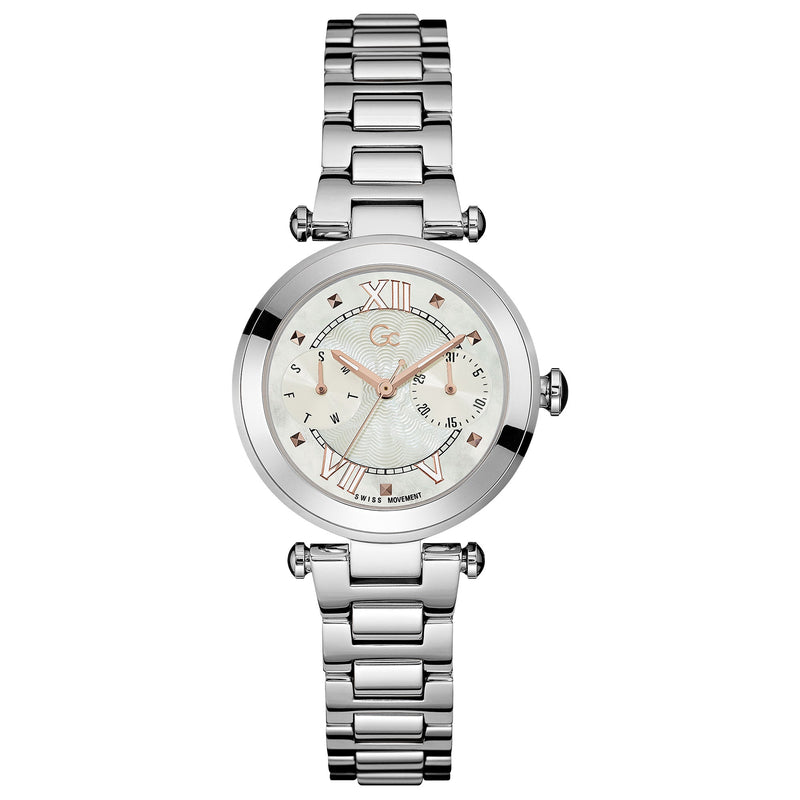 Analogue Watch - GC LadyChic Ladies Silver Watch Y06010L1MF