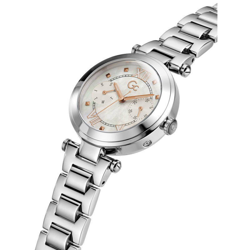 Analogue Watch - GC LadyChic Ladies Silver Watch Y06010L1MF