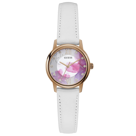 Guess GW0241L1 Ladies White Water Color Watch