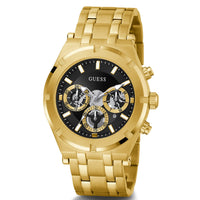 Analogue Watch - Guess GW0260G2 Men's Continental Gold Watch