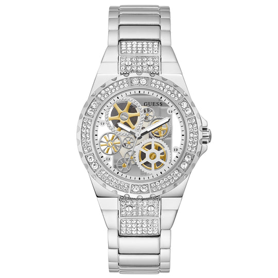 Guess GW0302L1 Ladies Reveal Silver Watch