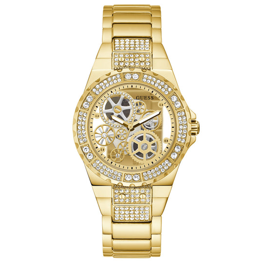 Guess GW0302L2 Ladies Reveal Gold Watch