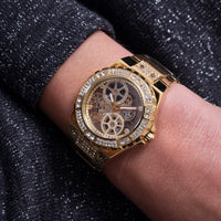 Analogue Watch - Guess GW0302L2 Ladies Reveal Gold Watch