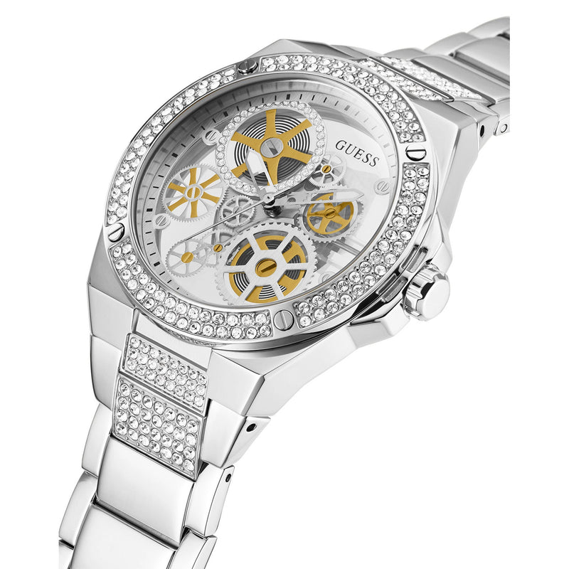 Guess GW0323G1 Men\'s Big Reveal Silver Watch from WatchPilot™