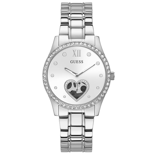 Guess GW0380L1 Ladies Be Loved Silver Watch