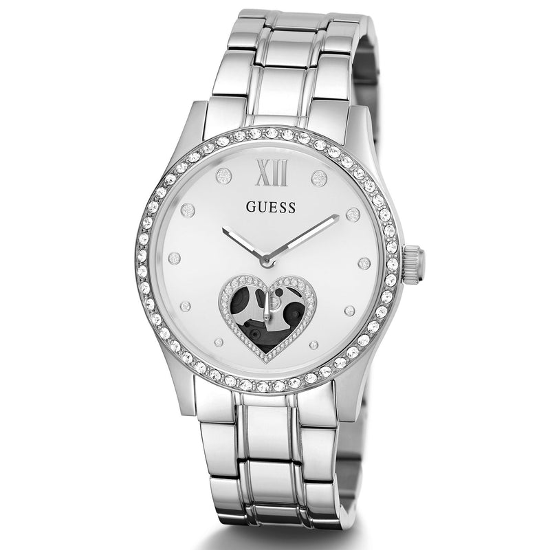 Analogue Watch - Guess GW0380L1 Ladies Be Loved Silver Watch