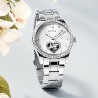 Analogue Watch - Guess GW0380L1 Ladies Be Loved Silver Watch