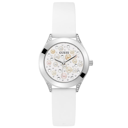 Guess GW0381L1 Ladies Pearl White Watch