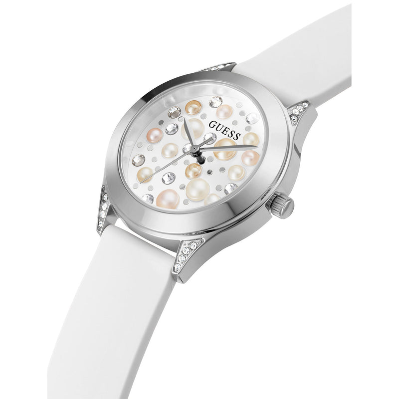 Analogue Watch - Guess GW0381L1 Ladies Pearl White Watch